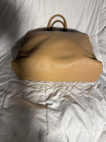 Prada Tote Large Shoulder Bag Vitello Phenix Beige
Leather