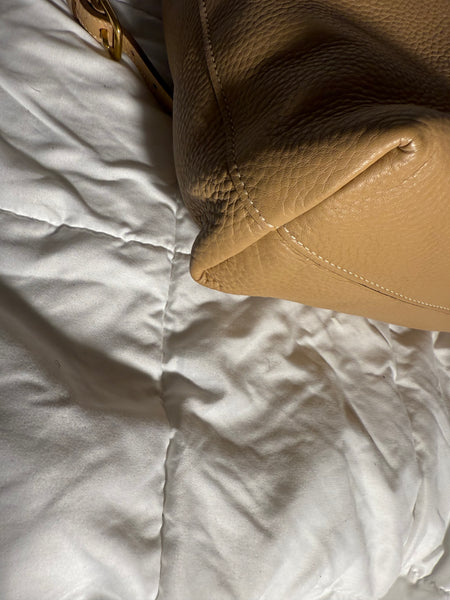 Prada Tote Large Shoulder Bag Vitello Phenix Beige
Leather