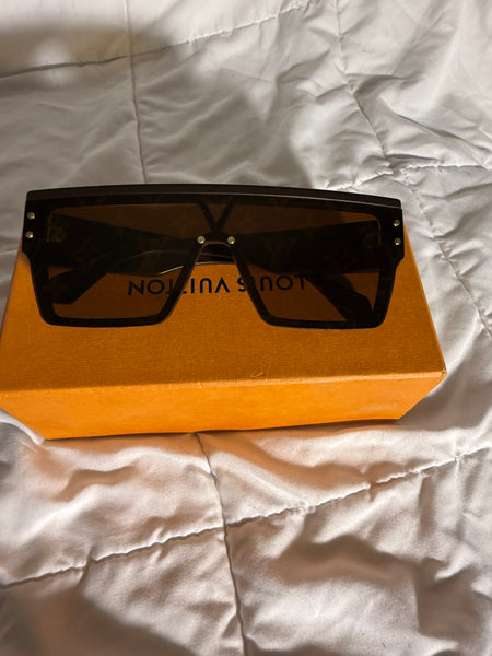 Louis Vuitton Brown Waimea Large Sunglasses Monogram Oversized Mask Style