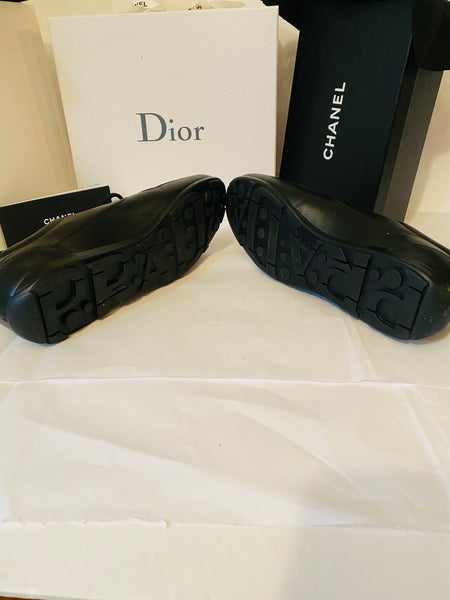 PRADA Leather Low Trainers