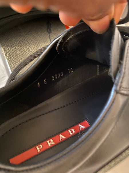 PRADA Leather Low Trainers