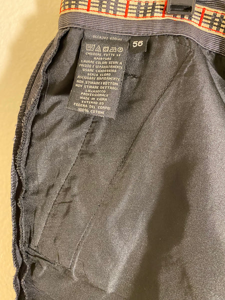 Hermès Men’s Grey Pants Size 56