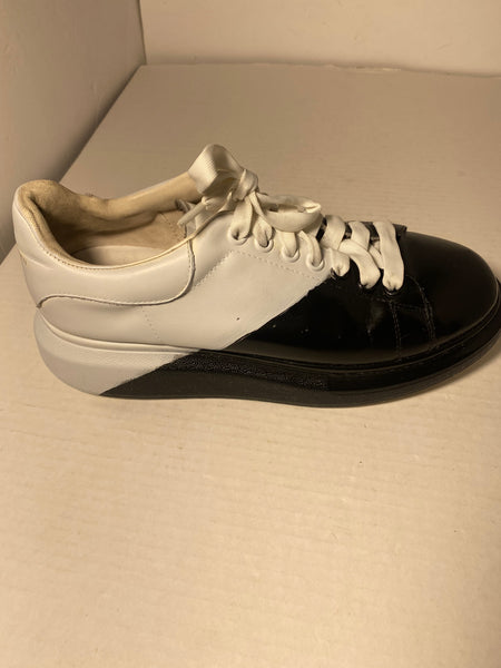 Alexander McQueen mens spray paint sneakers Size 45