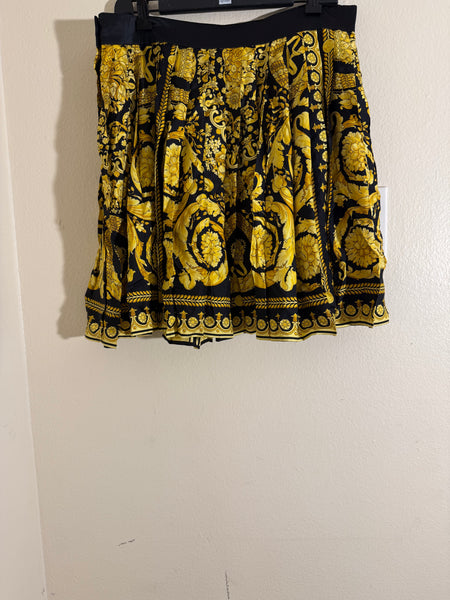 VERSACE Pleated Skirt Size: 48