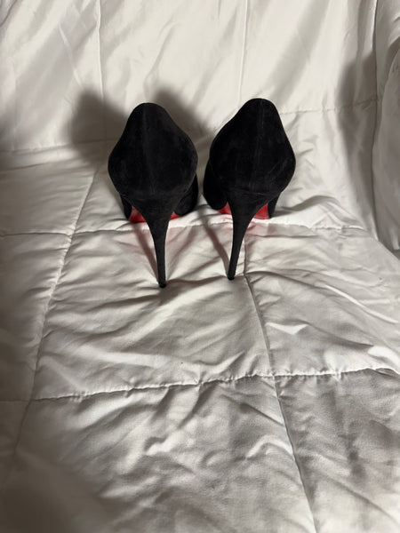 Christian Louboutin Suede Pumps Women's Size: IT40.5/ 9.5