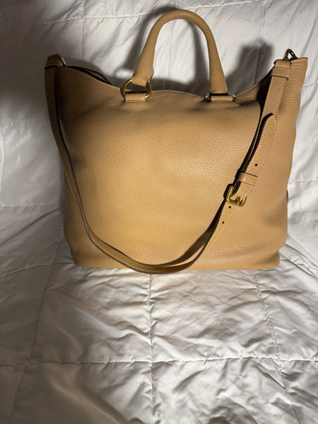Prada Tote Large Shoulder Bag Vitello Phenix Beige
Leather