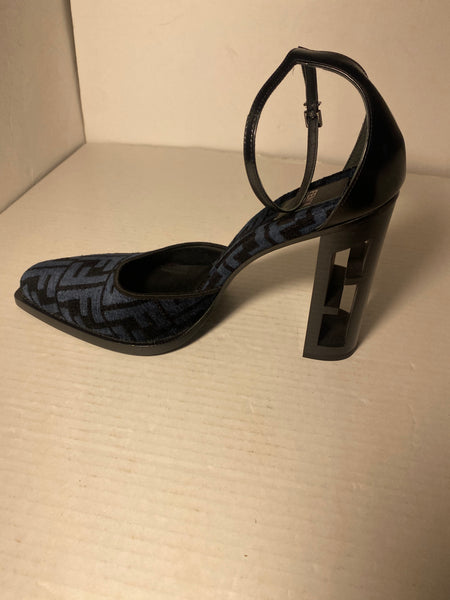 Fendi Jacquard Ankle-Strap Size 42