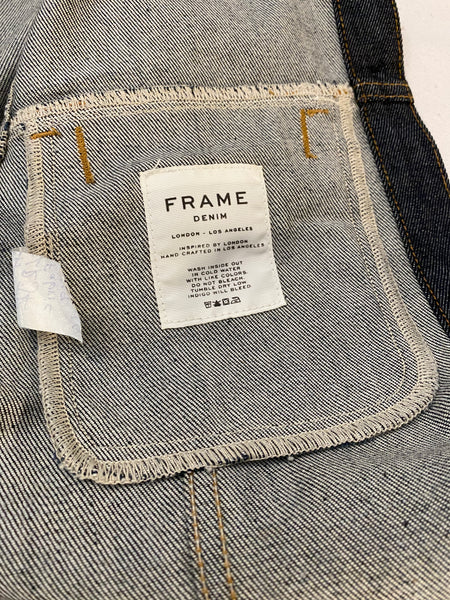 Frame Blue Denim Jacket & Coat Size: M