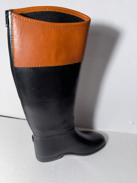 Tory Burch Boots Black&Brown Sz 8