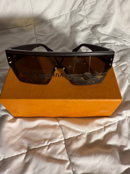 Louis Vuitton Brown Waimea Large Sunglasses Monogram Oversized Mask Style