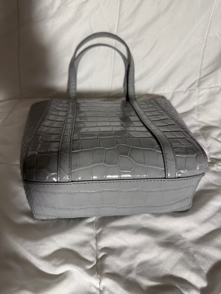 Balenciaga Classic Embossed Crocodile
Leather Handbag