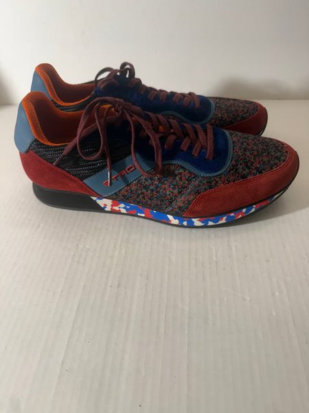 Etro Printed Low Trainer Sneakers Size: 44/ 11