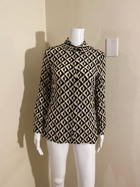 Gucci Button-Up Blouse US 2 IT36 | Xs