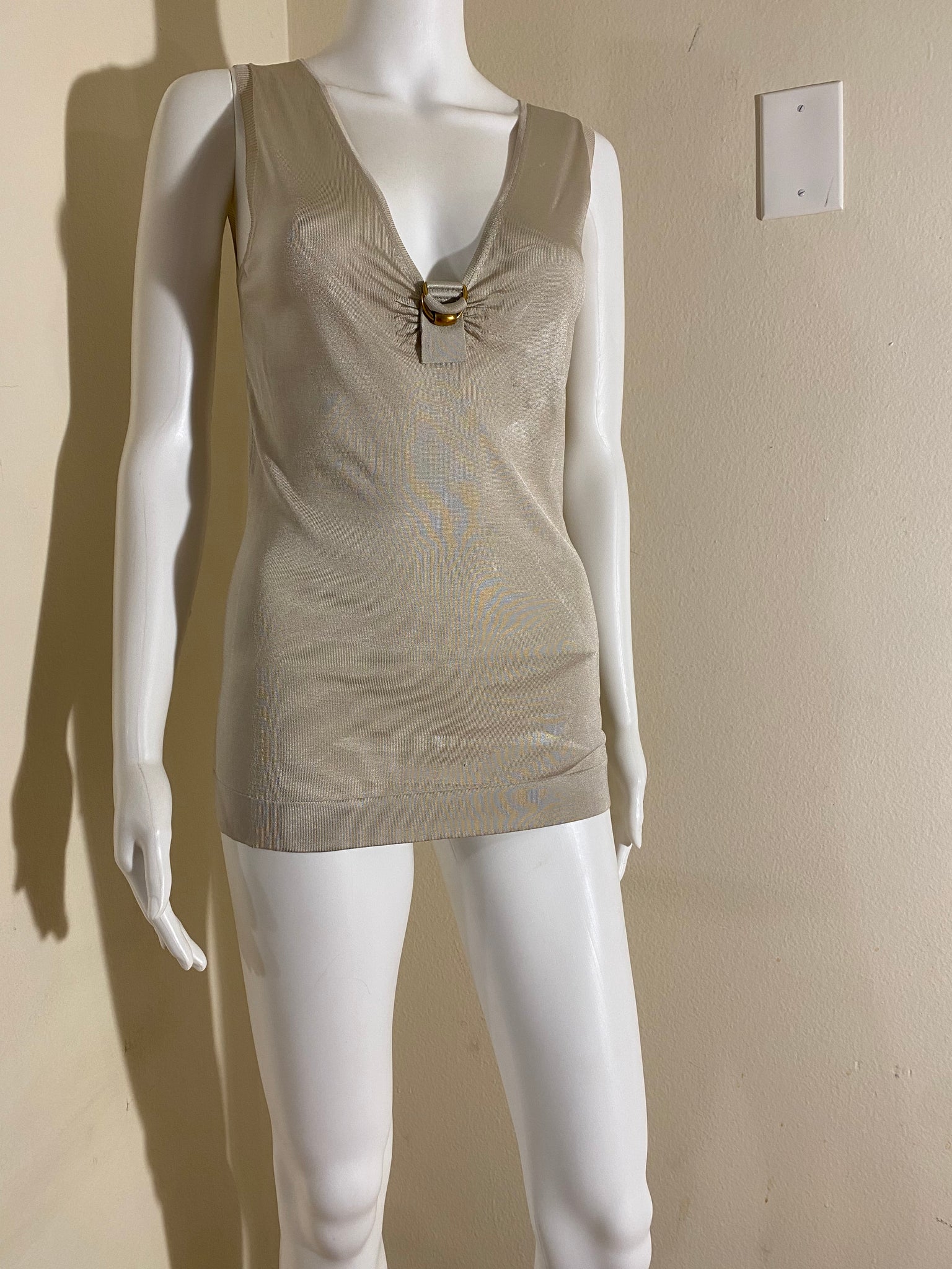 GUCCI Scoop Neck Sleeveless Top
Size: S