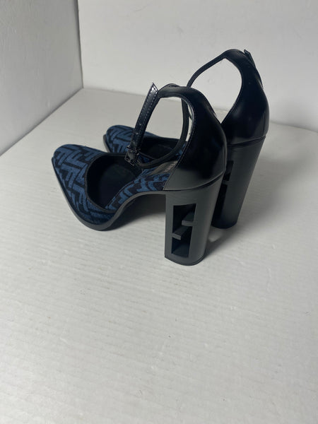 Fendi Jacquard Ankle-Strap Size 42