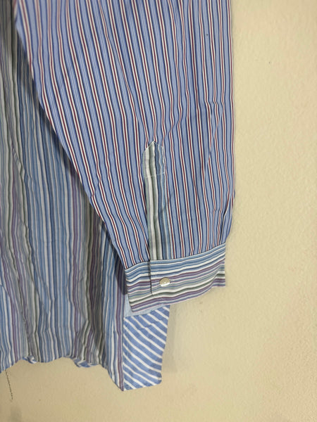 Etro Stripe Patchwork Shirt Size: XL