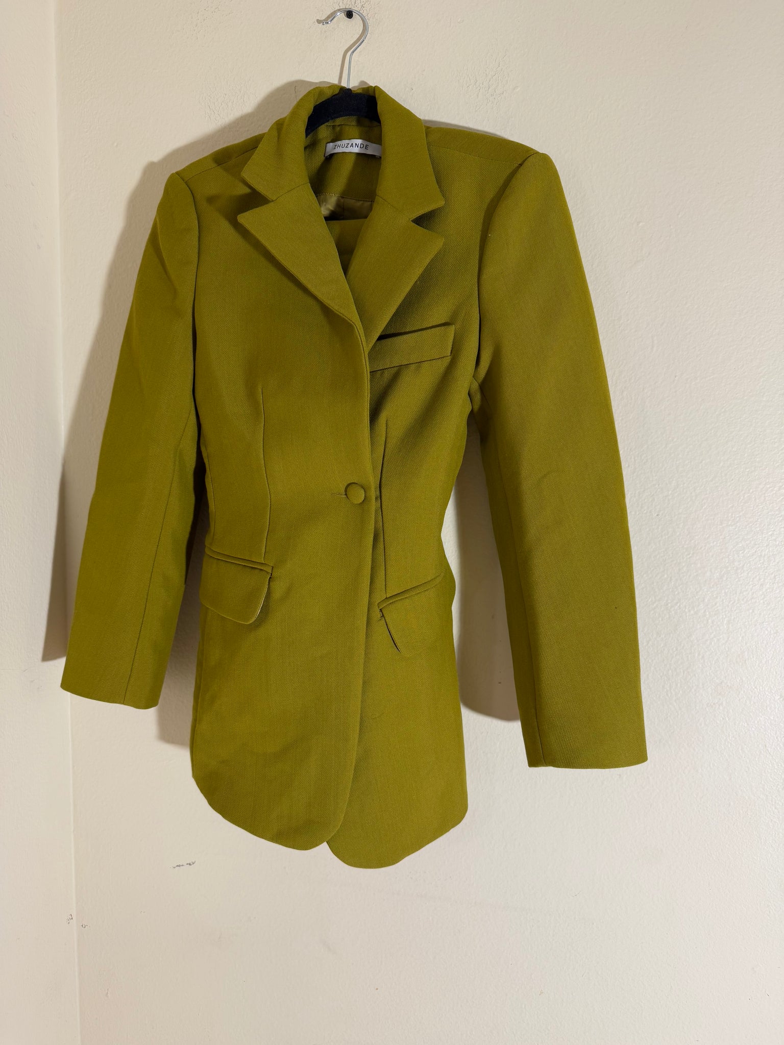 Zhuzande Sophisticated Green Women’s Suit