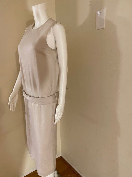 GUCCI Crew Neck Midi Length Dress Size: M