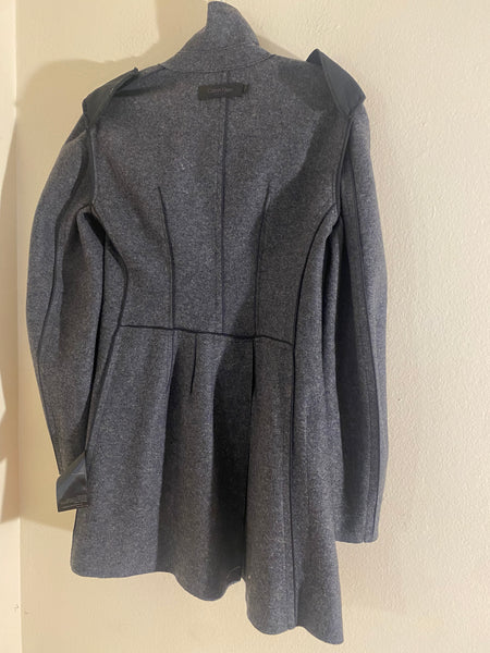 Calvin Klein Women's Wool Grey Jacket Size: 38 / 4