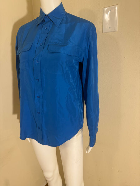 RALPH LAUREN Royal Blue Shirt Size: 4