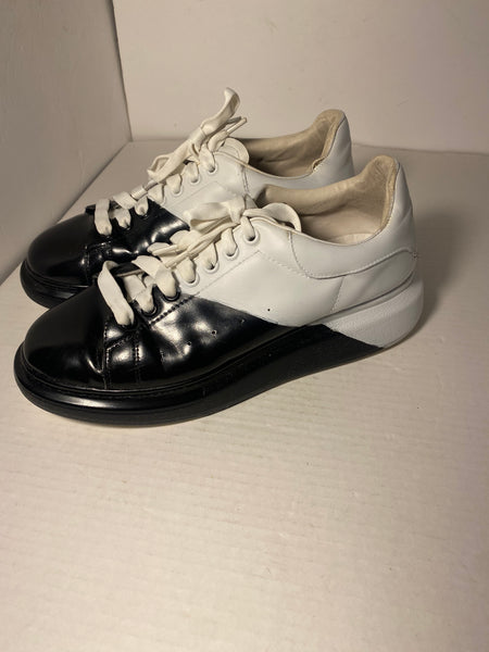 Alexander McQueen mens spray paint sneakers Size 45