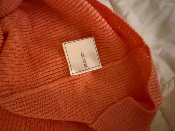 CHANEL Orange 
T-shirt Size: 38/6