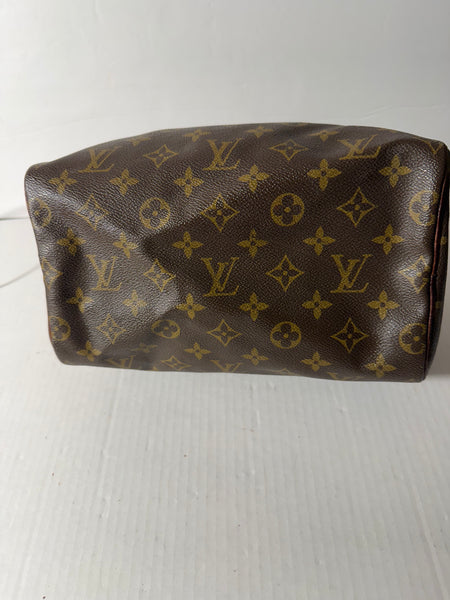 LOUIS VUITTON 
Monogram Speedy Bandouliere