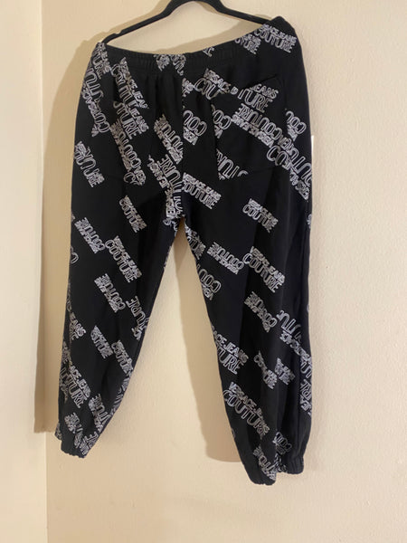 Versace Jeans Couture
all-over logo track pants Size L