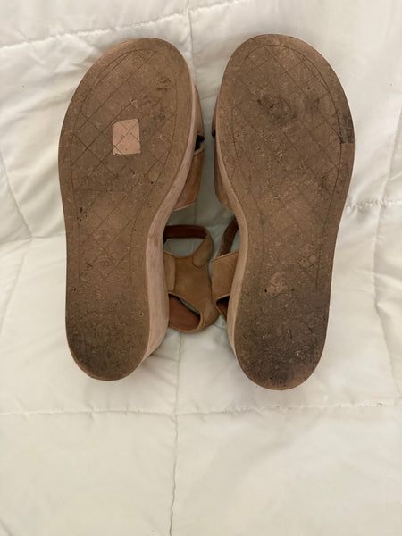 Chanel CC Logo Slingback Sandals Size: 39 / 9