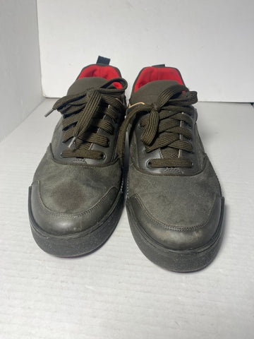 Christian Louboutin Green Suede Low Men’s Sneakers Size 42/9