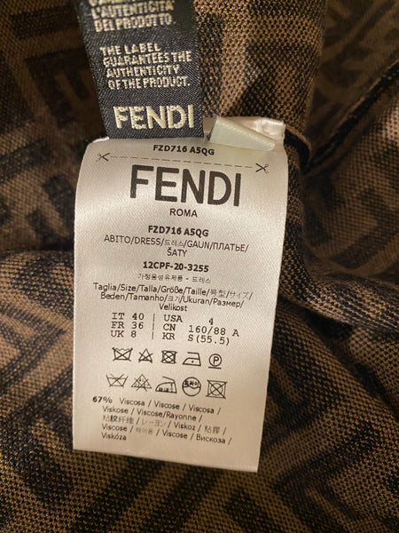 FENDI Mid-length dress Sz 40