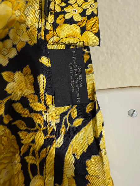 VERSACE Pleated Skirt Size: 48