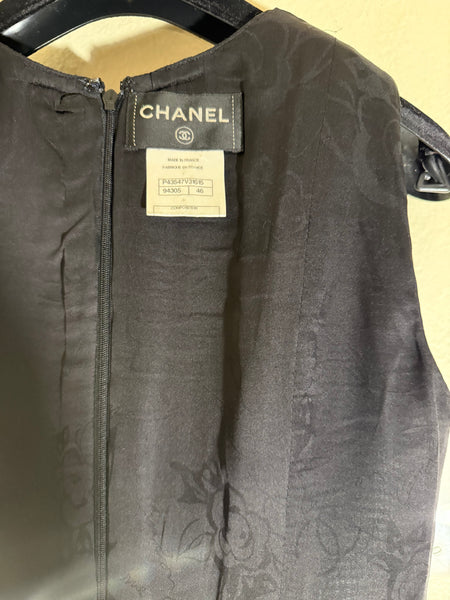 CHANEL Sleeveless Dress Size 46