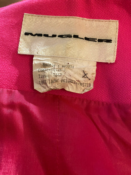 Thierry Mugler Rare Hot Jacket Size: 38