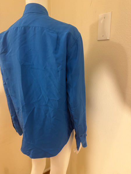 RALPH LAUREN Royal Blue Shirt Size: 4