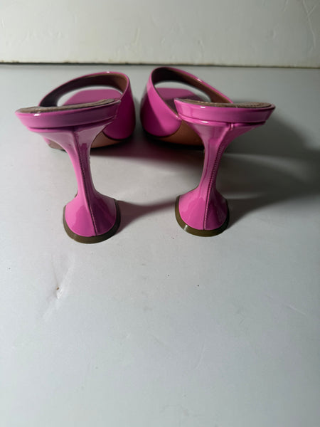 AMINA MUADDI Patent leather heels IT 39.5