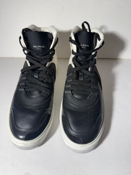 Balmain
Leather High Top Trainers Size EUR 44. US 11