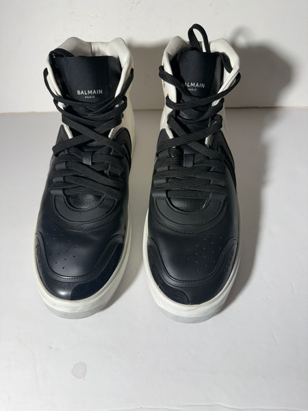Balmain
Leather High Top Trainers Size EUR 44. US 11