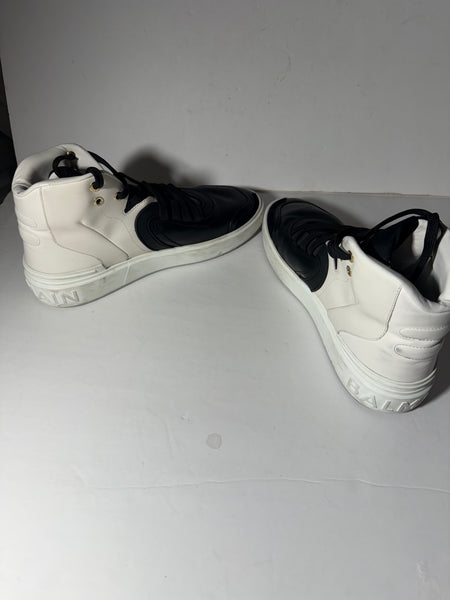 Balmain
Leather High Top Trainers Size EUR 44. US 11