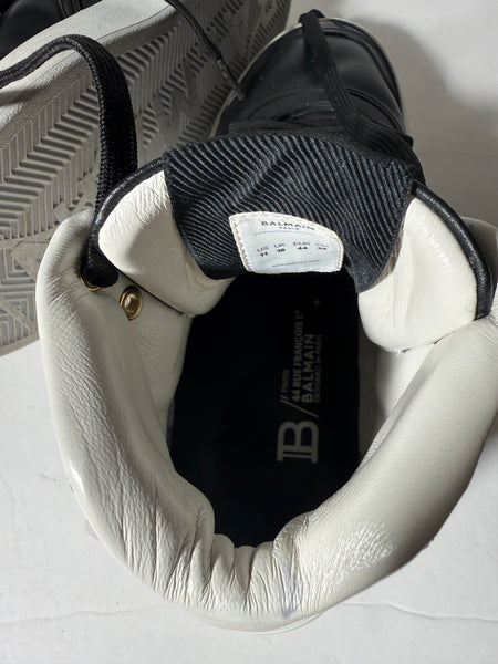 Balmain
Leather High Top Trainers Size EUR 44. US 11