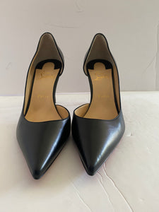 Christian Louboutin Black Iriza 85 mm Pumps - Nappa leather Sz 41/10