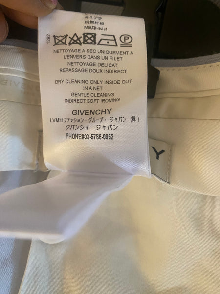 GIVENCHY LIGHT BLUE PANTS SZ 52