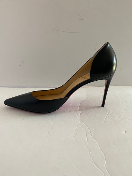 Christian Louboutin Black Iriza 85 mm Pumps - Nappa leather Sz 41/10