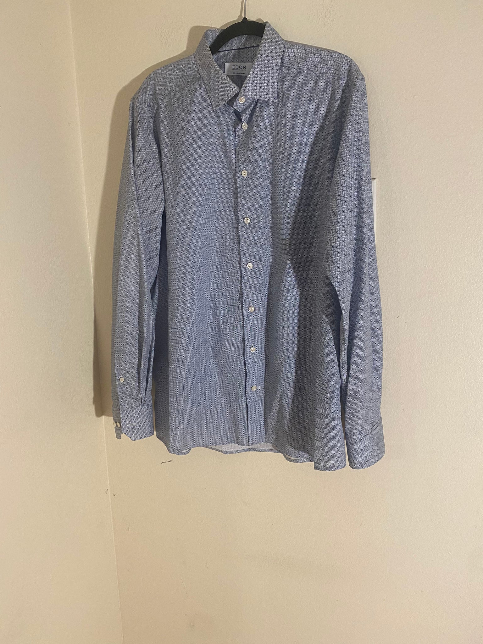 Eton Casual Button Down Shirt Size 44 /17.5