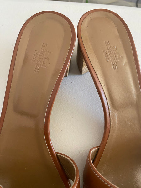 Hermès Oasis sandal Sz 39