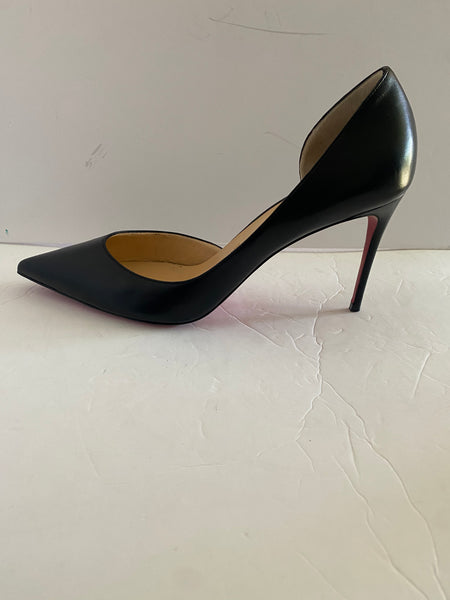 Christian Louboutin Black Iriza 85 mm Pumps - Nappa leather Sz 41/10