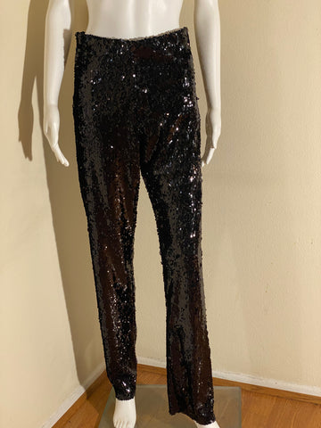 ZARA black Sequin pants