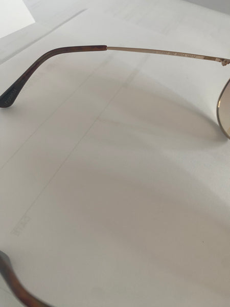 Tom Ford Brow Bar Aviator Sunglasses