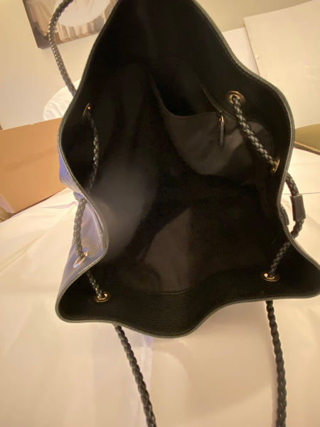 Gucci Black Leather Tote