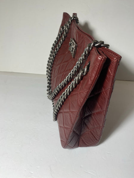 Chanel Boy Burgundy Tote